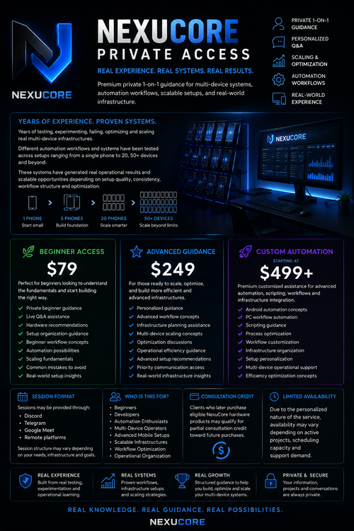 NexuCore Private Access