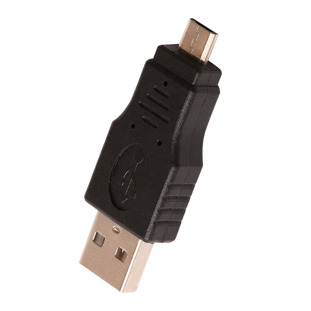 USB A to Micro USB Adapter Male to Male Data Sync Charger for Android