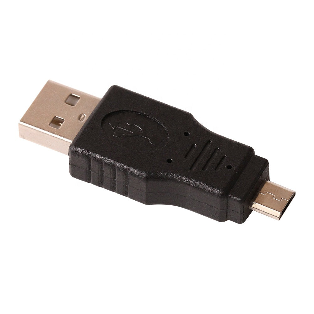 USB A to Micro USB Adapter Male to Male Data Sync Charger for Android
