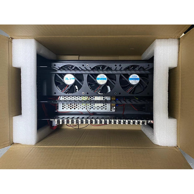 Mobile Phone Motherboard Farm 20 Port USB/Ethernet Box